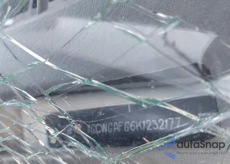 2019 Chevrolet Express 2500 Work Van z USA, uszkodzony, nr VIN 1GCWGAFG6K1232177